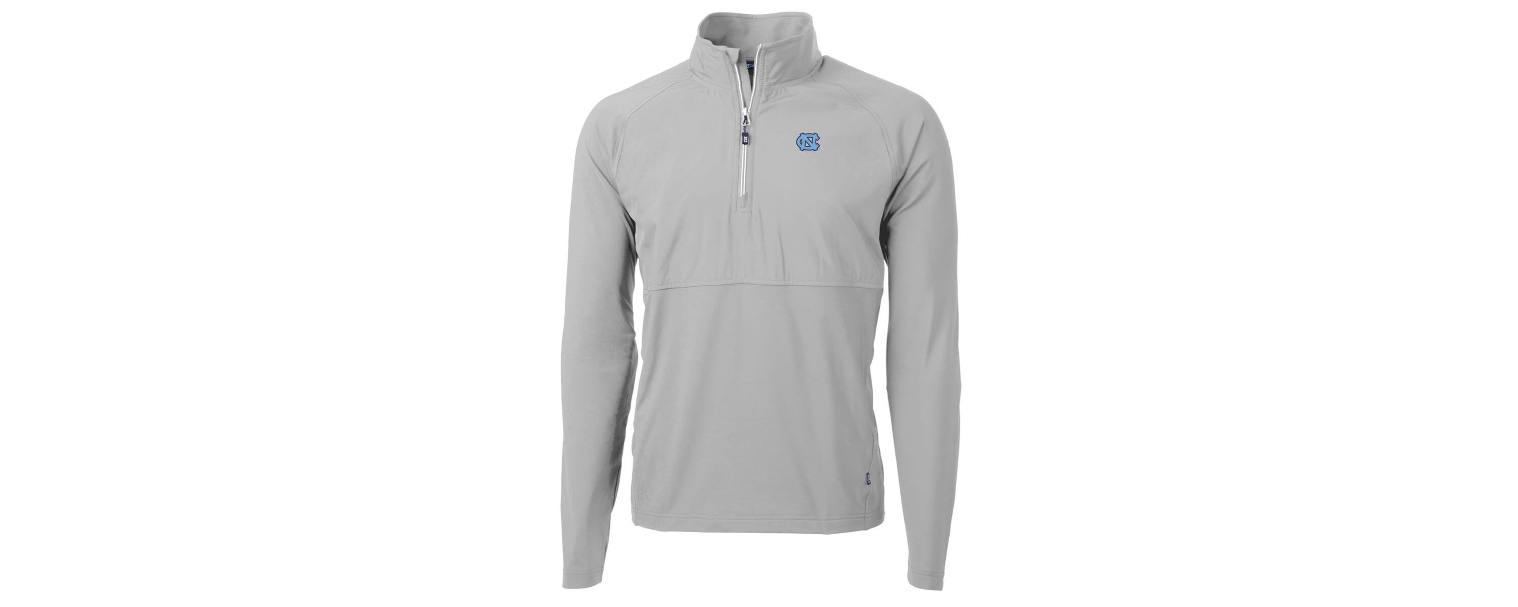 NCAA North Carolina Tar Heels Adapt Eco Knit Hybrid Recycled Quarter-Zip Pullover Top