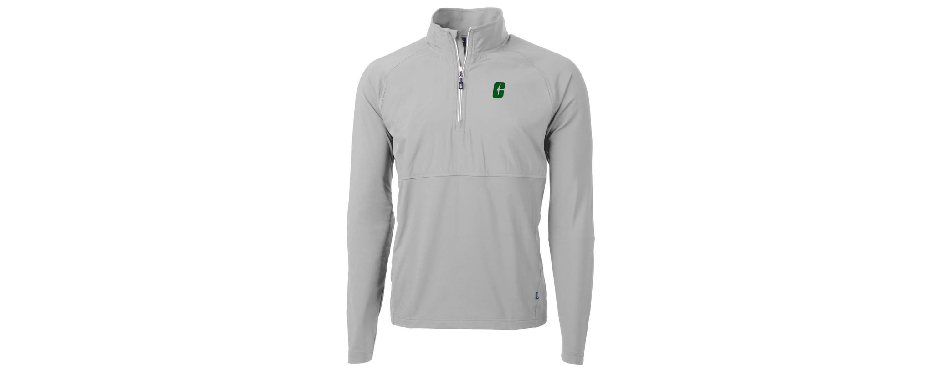 NCAA Charlotte 49ers Adapt Eco Knit Hybrid Recycled Quarter-Zip Pullover Top