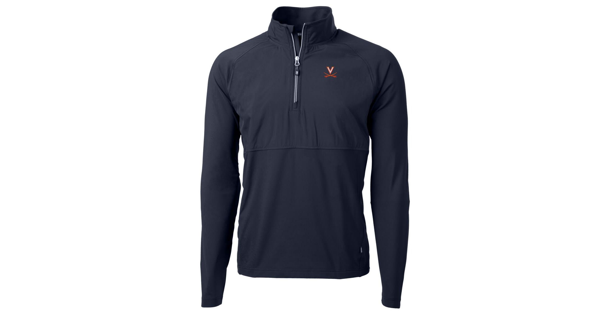 NCAA Virginia Cavaliers Adapt Eco Knit Hybrid Recycled Quarter-Zip Pullover Top