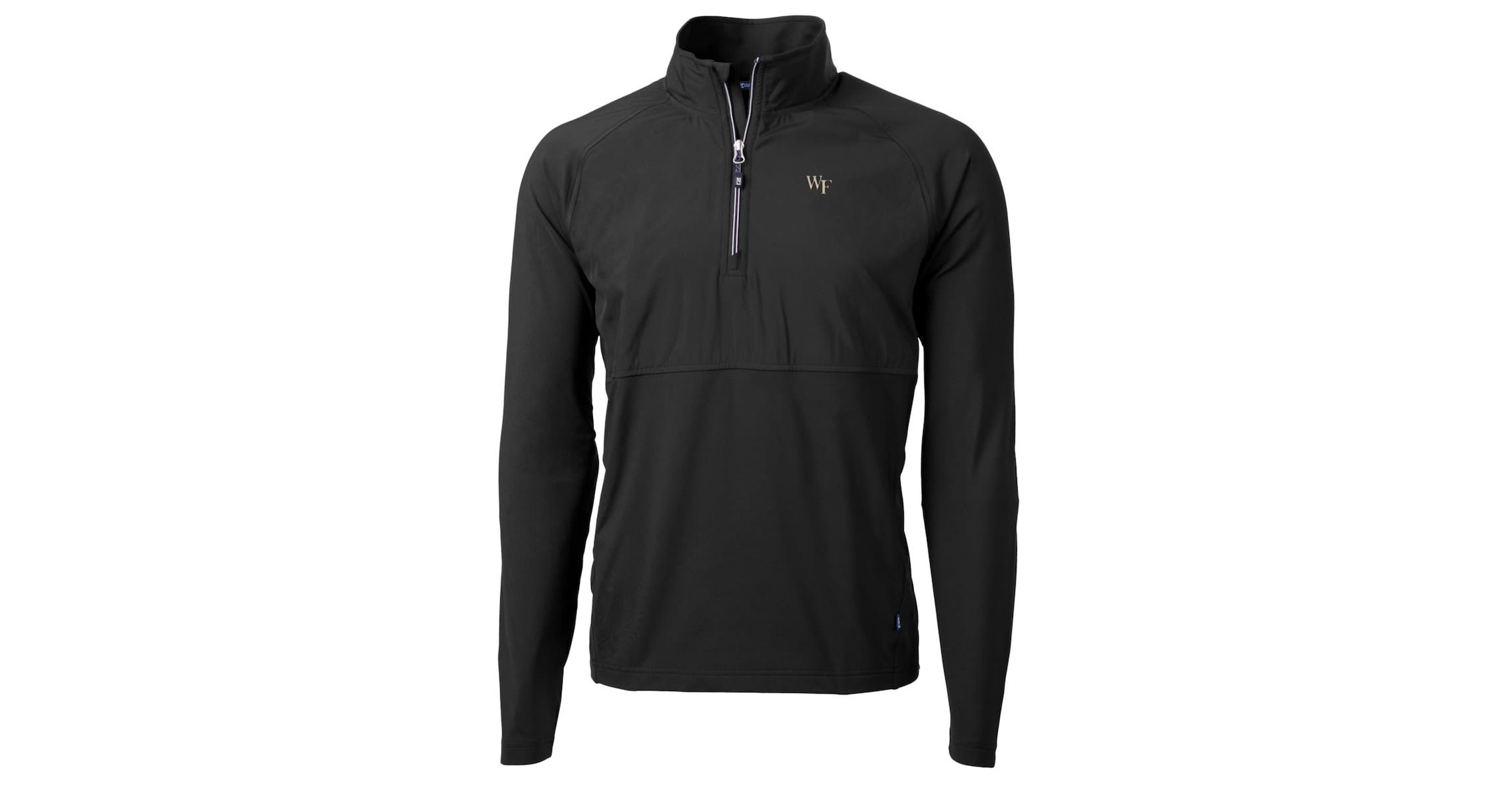 NCAA Wake Forest Demon Deacons Adapt Eco Knit Hybrid Recycled Quarter-Zip Pullover Top