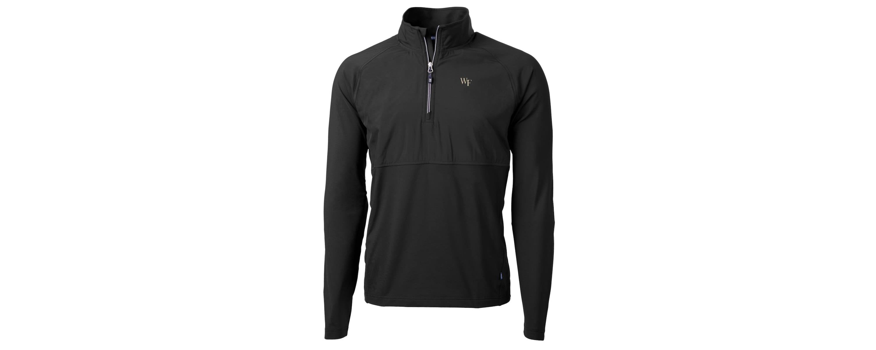 NCAA Wake Forest Demon Deacons Adapt Eco Knit Hybrid Recycled Quarter-Zip Pullover Top