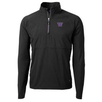 NCAA Washington Huskies Adapt Eco Knit Hybrid Recycled Quarter-Zip Pullover Top