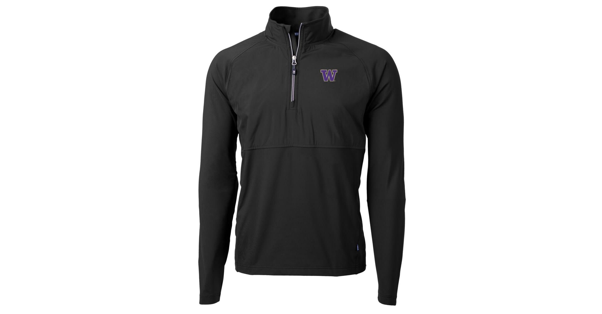 NCAA Washington Huskies Adapt Eco Knit Hybrid Recycled Quarter-Zip Pullover Top