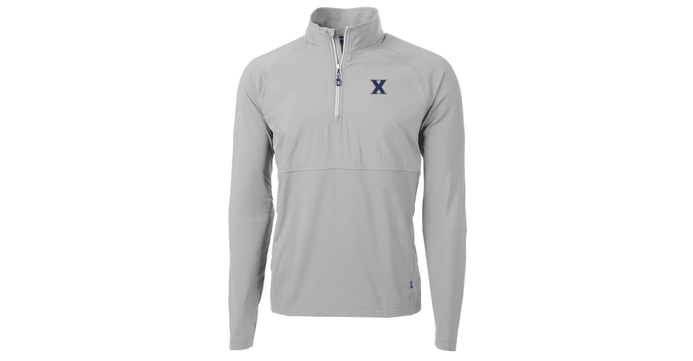 NCAA Xavier Musketeers Adapt Eco Knit Hybrid Recycled Quarter-Zip Pullover Top