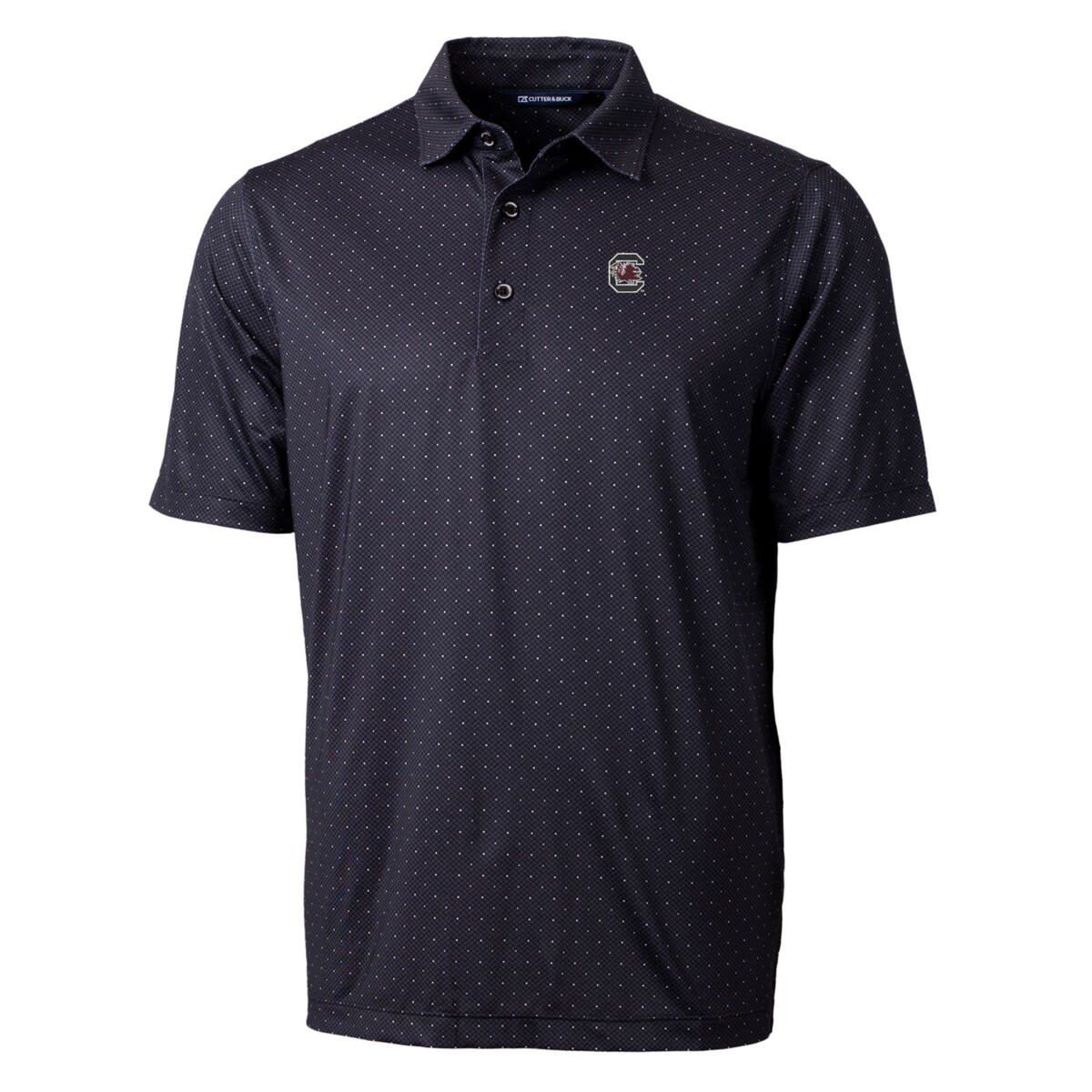 NCAA South Carolina Gamecocks Pike Double Dot Print Stretch Polo