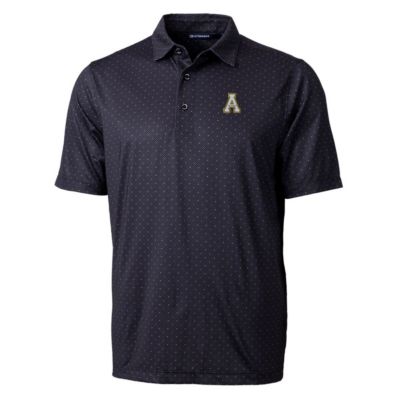 NCAA Appalachian State Mountaineers Pike Double Dot Print Stretch Polo