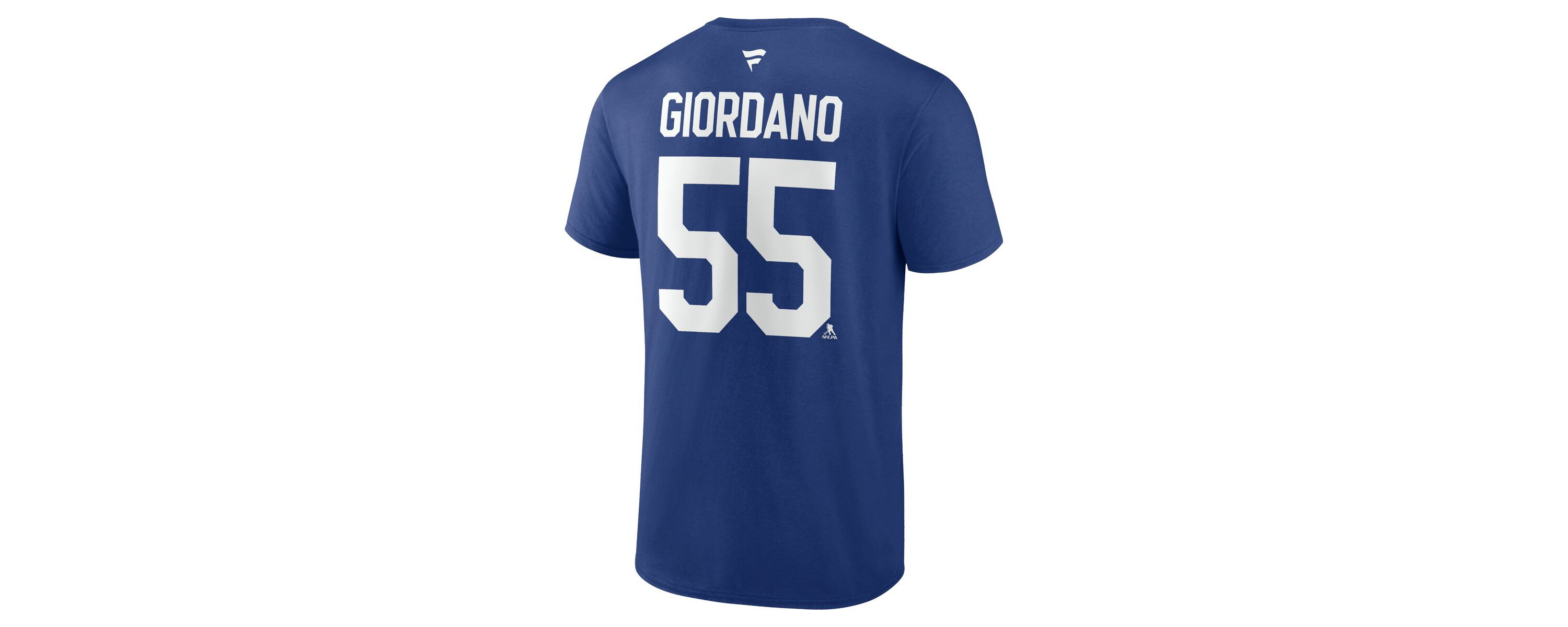 NHL Fanatics Mark Giordano Toronto Maple Leafs Authentic Stack Name & Number T-Shirt