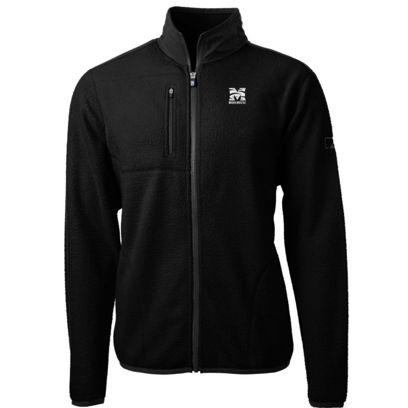 Morehouse Maroon Tigers NCAA Morehouse Tigers Team Logo Cascade Eco Sherpa Fleece Full-Zip Jacket