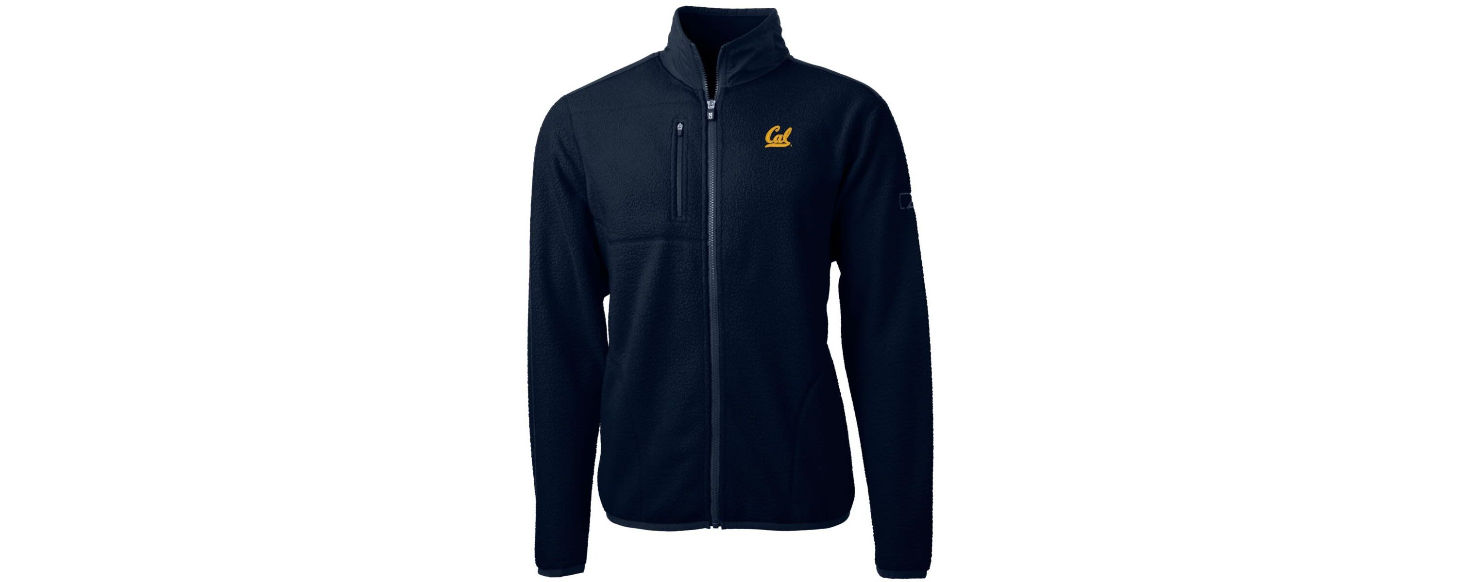 California Golden Bears NCAA Cal Bears Team Logo Cascade Eco Sherpa Fleece Full-Zip Jacket