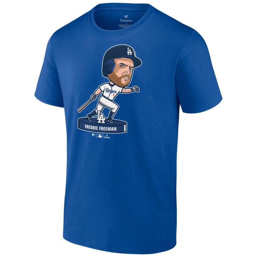 MLB Nike Freddie Freeman Los Angeles Dodgers Bobblehead T-Shirt