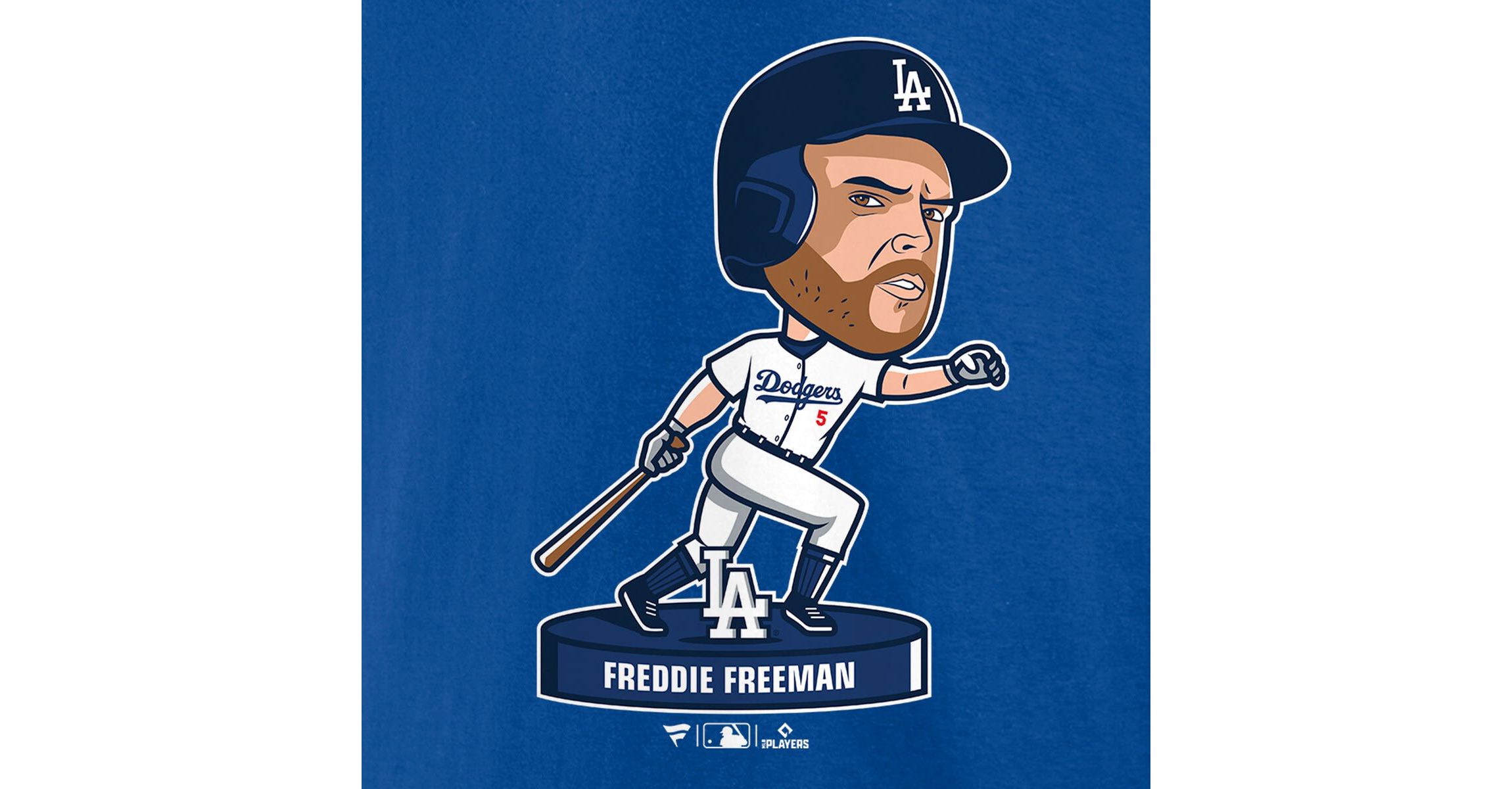 MLB Nike Freddie Freeman Los Angeles Dodgers Bobblehead T-Shirt