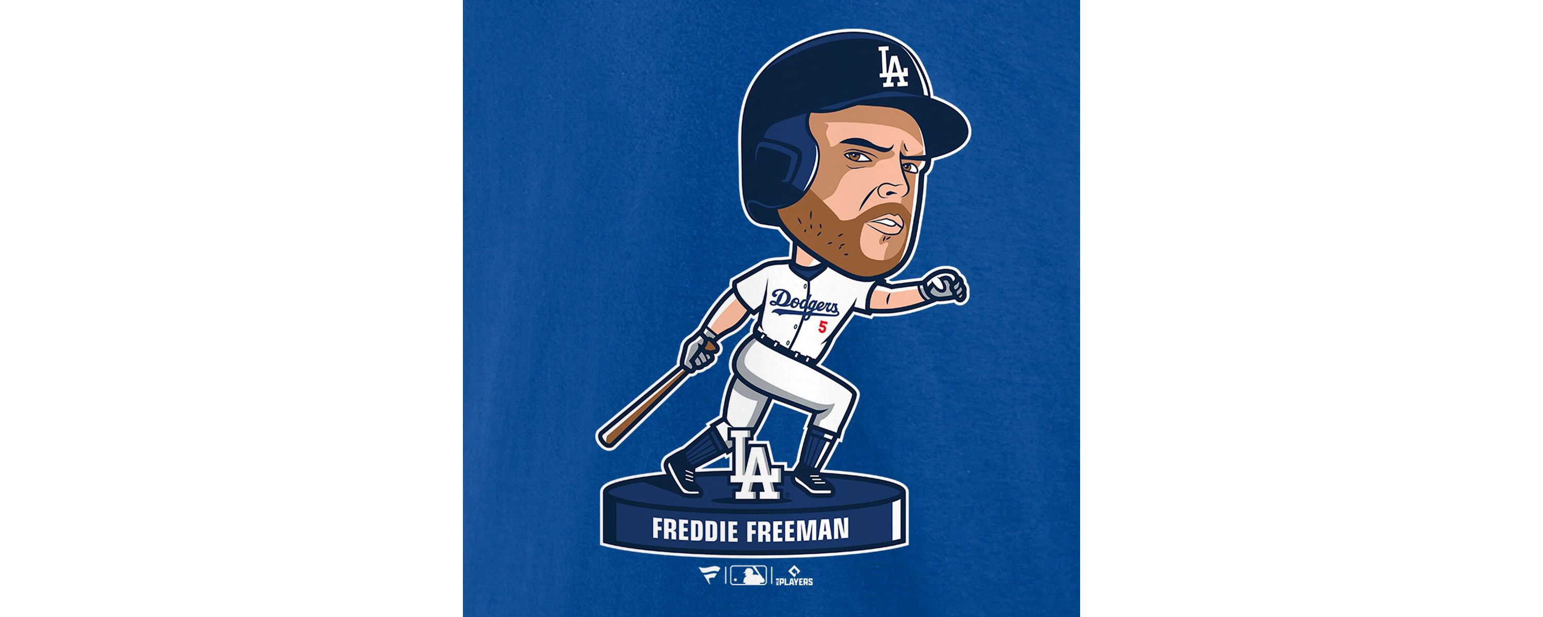 MLB Nike Freddie Freeman Los Angeles Dodgers Bobblehead T-Shirt