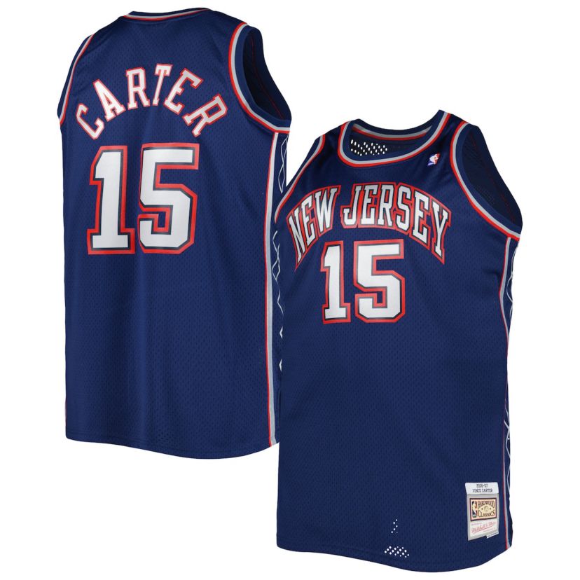 Hardwood Classic Teams Vince Carter New Jersey Nets Big & Tall Hardwood Classics 2006/07 Swingman Jersey