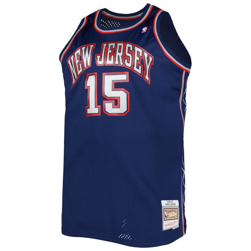 Hardwood Classic Teams Vince Carter New Jersey Nets Big & Tall Hardwood Classics 2006/07 Swingman Jersey