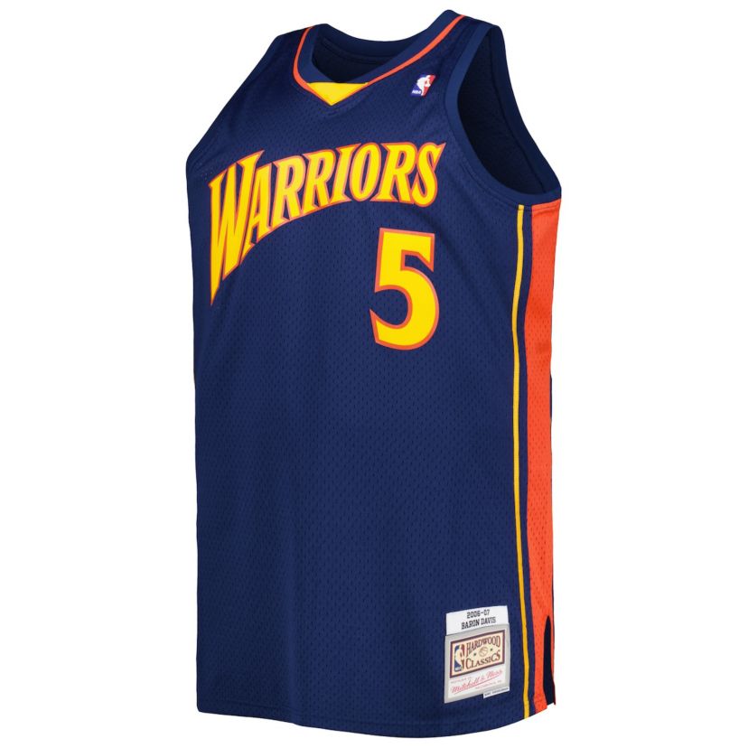 NBA Baron Davis Golden State Warriors Big & Tall Hardwood Classics 2006/07 Swingman Jersey