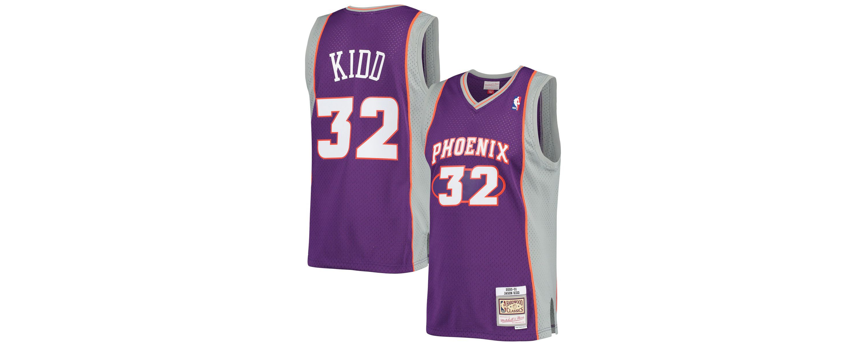 NBA Jason Kidd Phoenix Suns Big & Tall Hardwood Classics 2000/01 Swingman Jersey