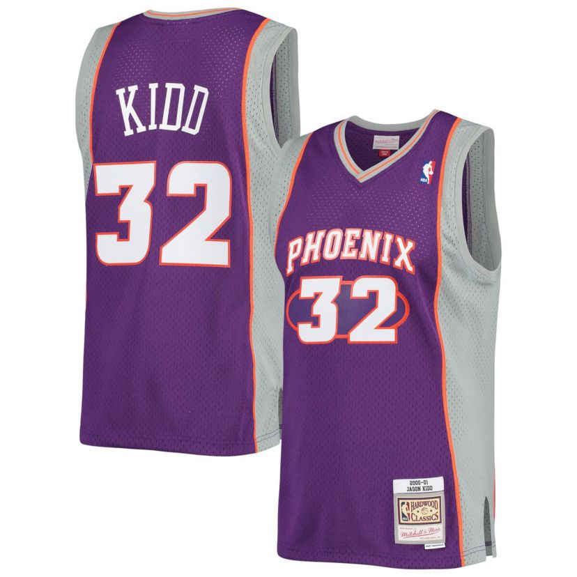 NBA Jason Kidd Phoenix Suns Big & Tall Hardwood Classics 2000/01 Swingman Jersey