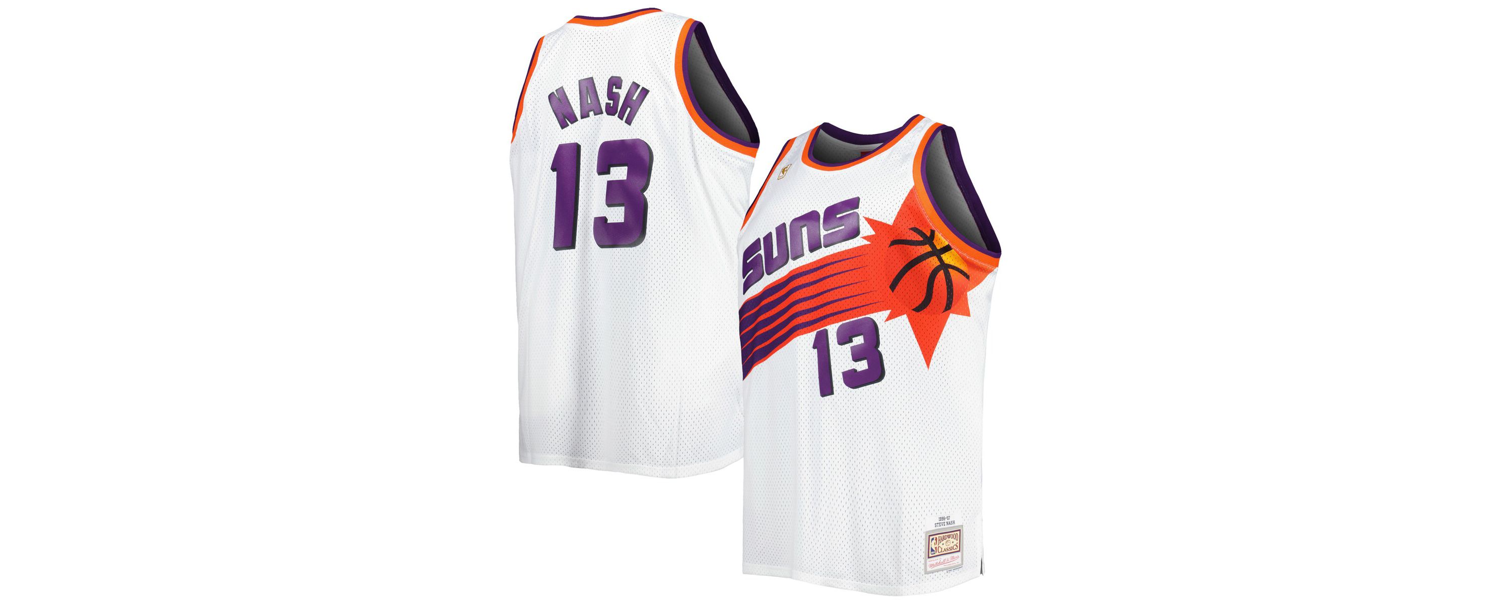 NBA Steve Nash Phoenix Suns Big & Tall Hardwood Classics 1996/97 Swingman Jersey