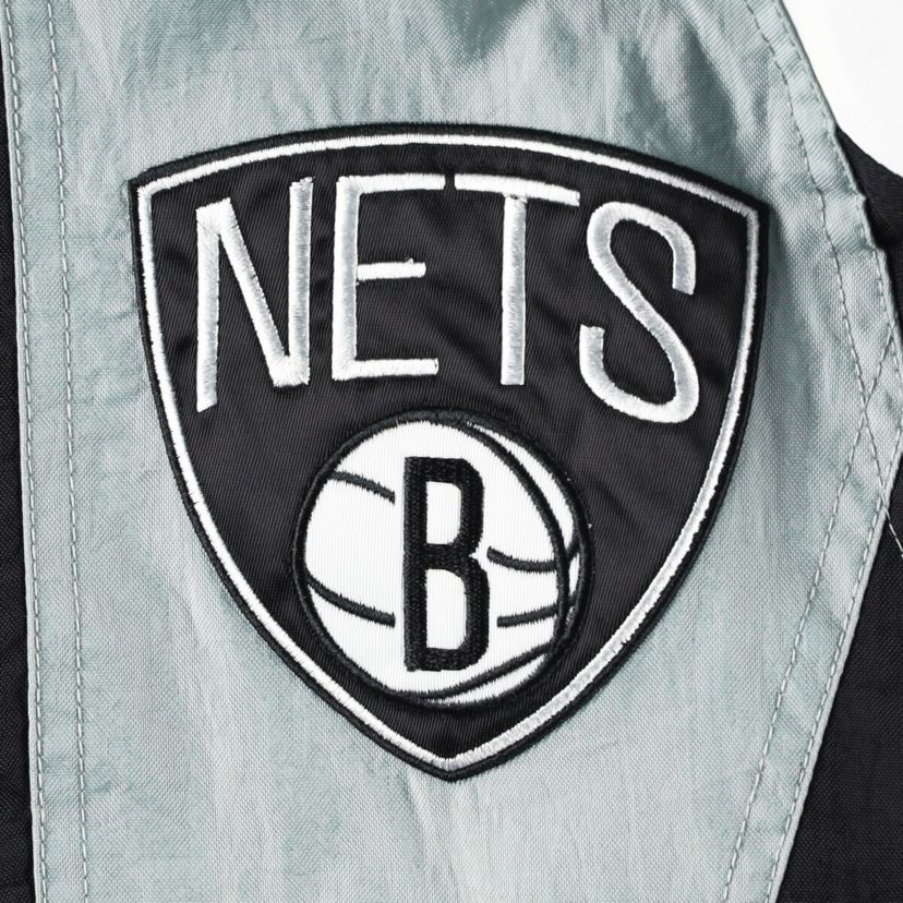 NBA Brooklyn Nets Body Check Raglan Hoodie Half-Zip Jacket