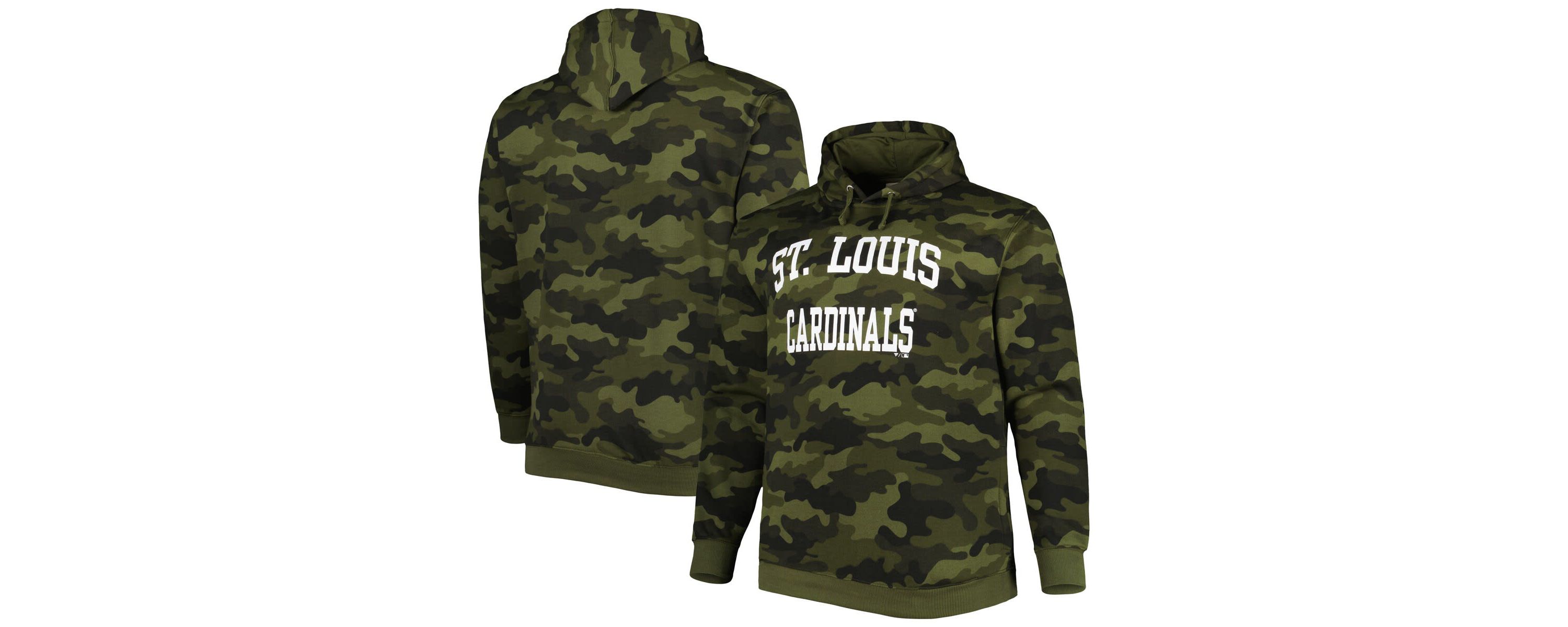 MLB St. Louis Cardinals Allover Print Pullover Hoodie