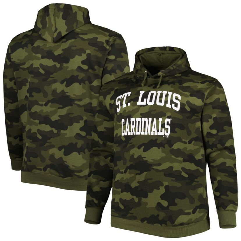 MLB St. Louis Cardinals Allover Print Pullover Hoodie