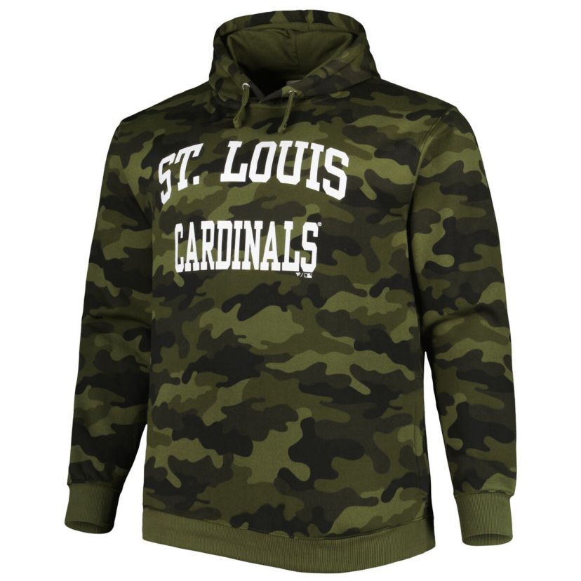 MLB St. Louis Cardinals Allover Print Pullover Hoodie