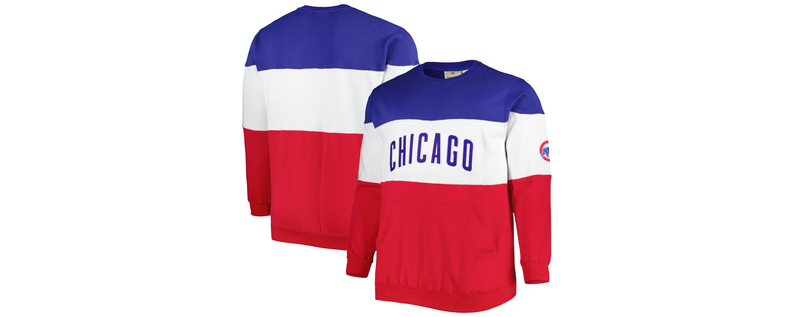 MLB Chicago Cubs Big & Tall Pullover Sweatshirt