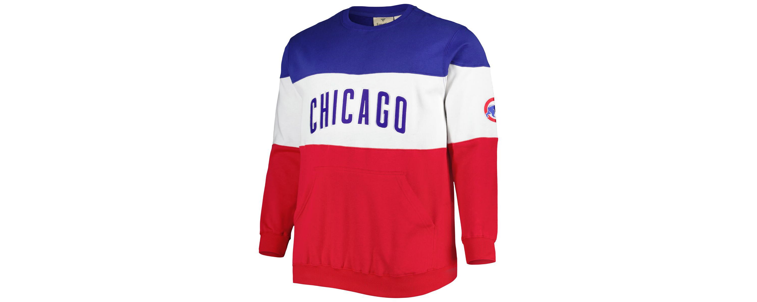 MLB Chicago Cubs Big & Tall Pullover Sweatshirt
