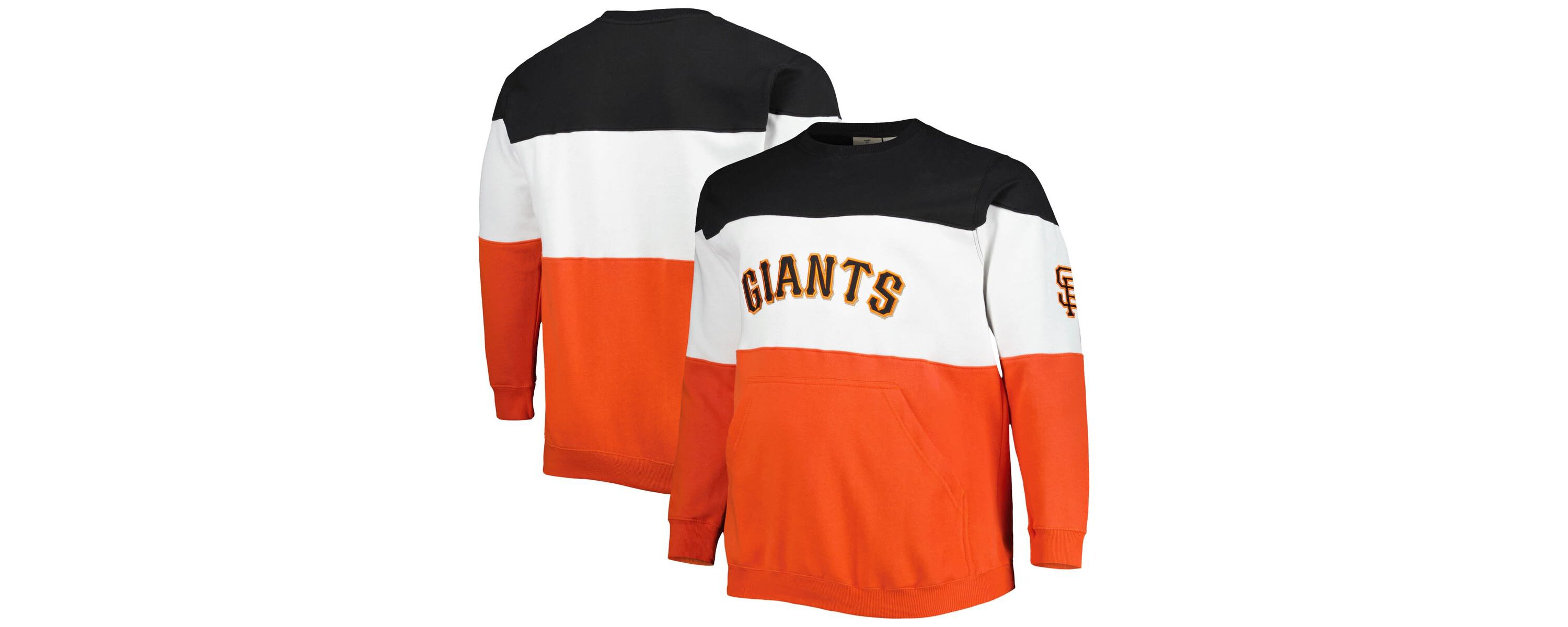 MLB San Francisco Giants Big & Tall Pullover Sweatshirt