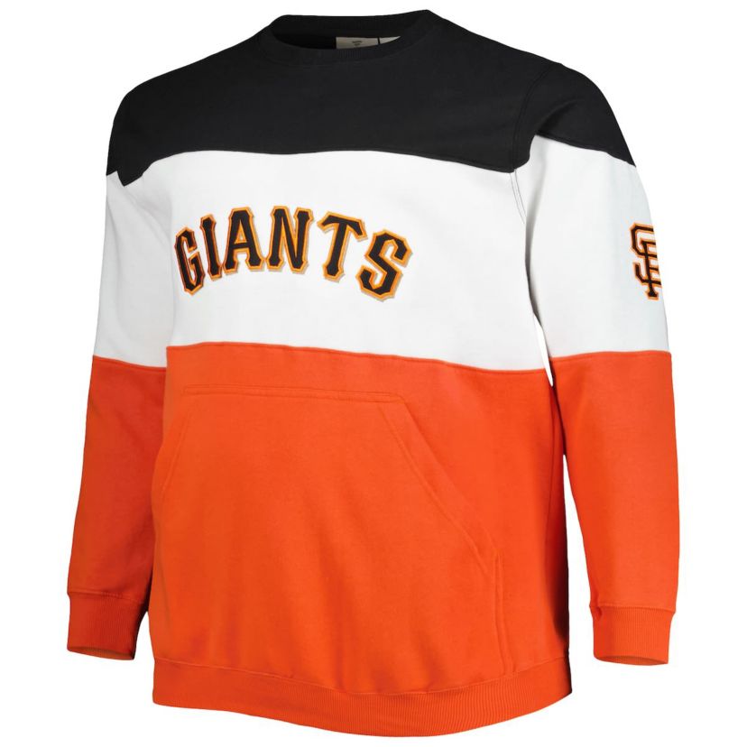 MLB San Francisco Giants Big & Tall Pullover Sweatshirt
