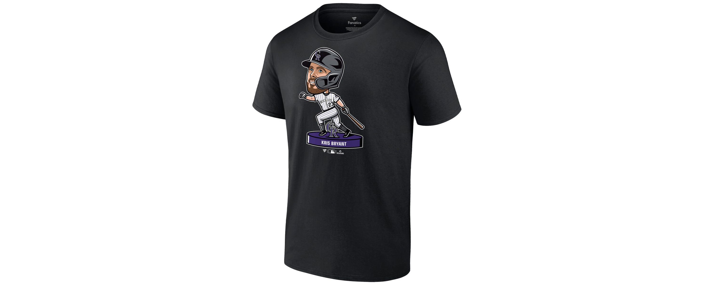 MLB Nike Kris Bryant Colorado Rockies Bobblehead T-Shirt