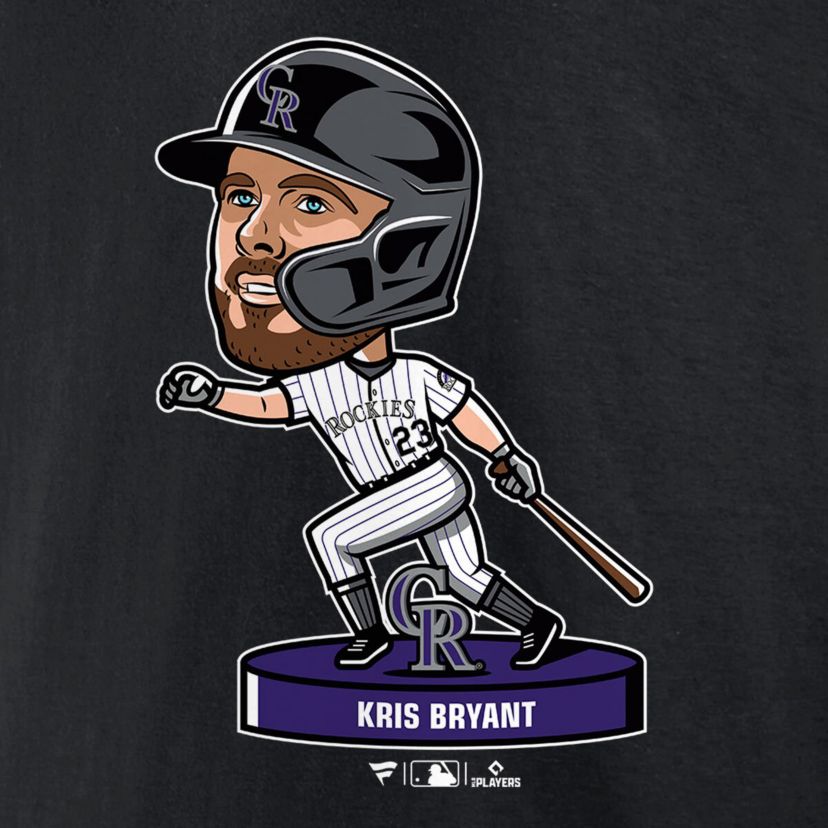 MLB Nike Kris Bryant Colorado Rockies Bobblehead T-Shirt