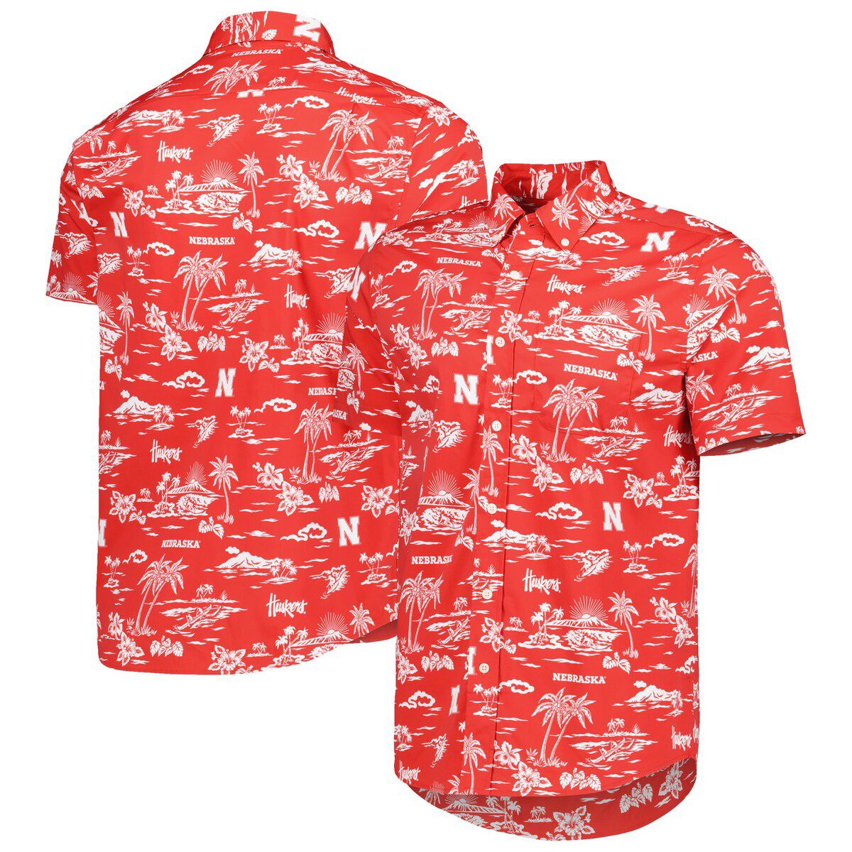 NCAA Nebraska Huskers Performance Button-Down Shirt