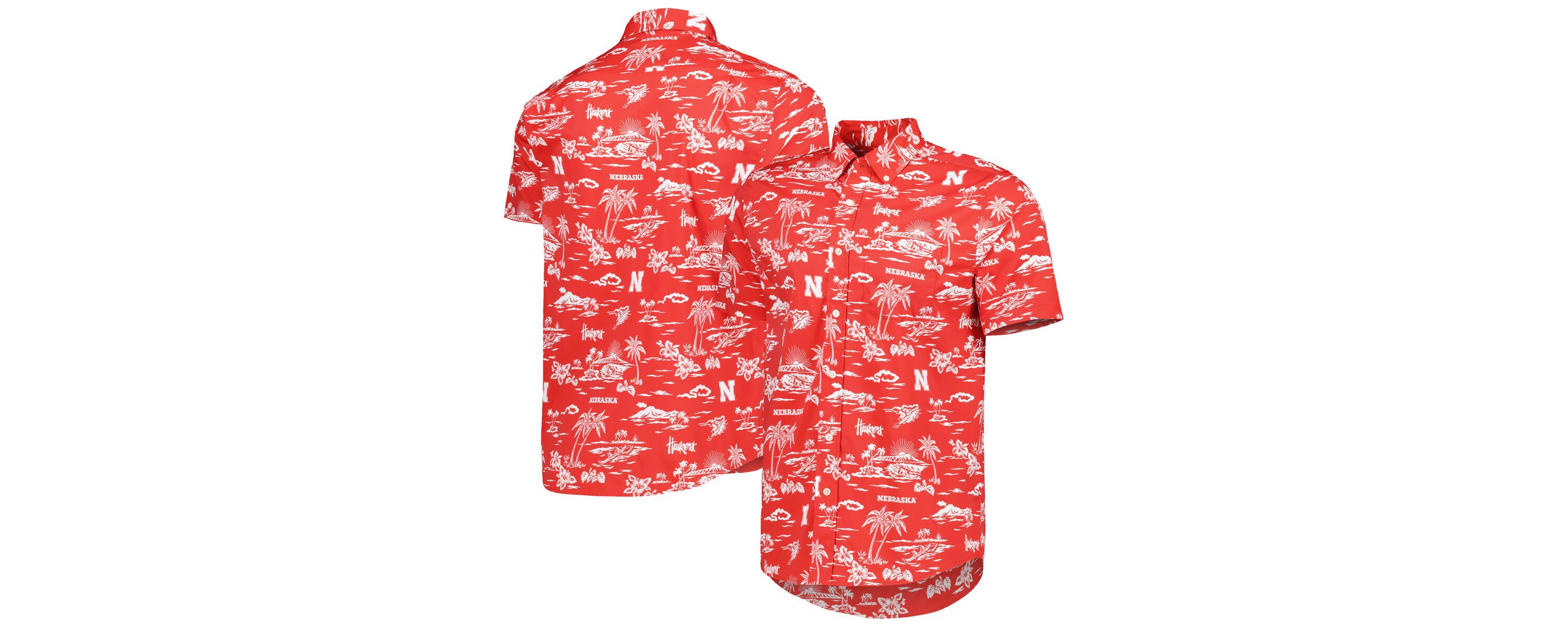 NCAA Nebraska Huskers Performance Button-Down Shirt