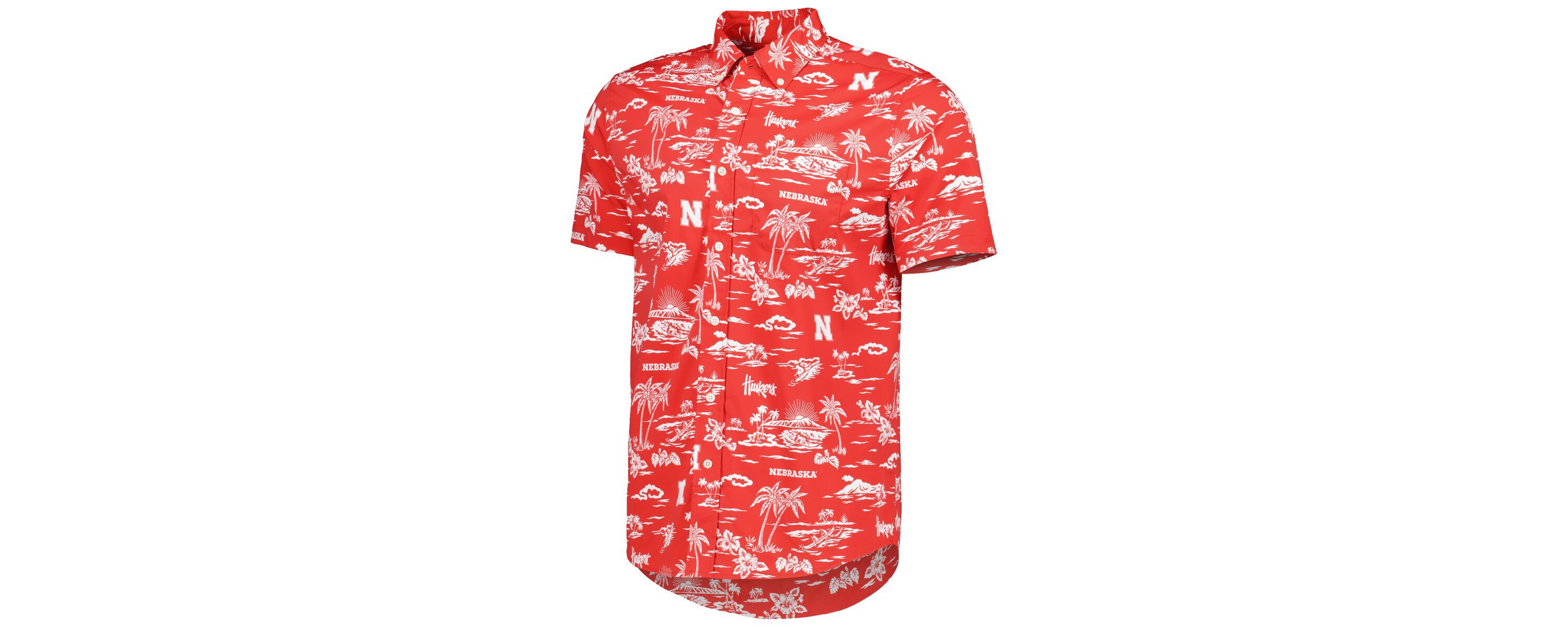 NCAA Nebraska Huskers Performance Button-Down Shirt