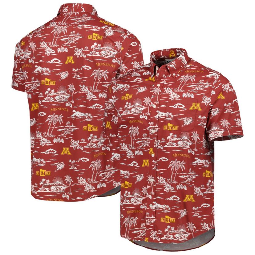 NCAA Minnesota Golden Gophers Performance Button-Down Shirt
