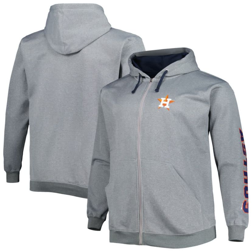 MLB Houston Astros Big & Tall Pullover Hoodie