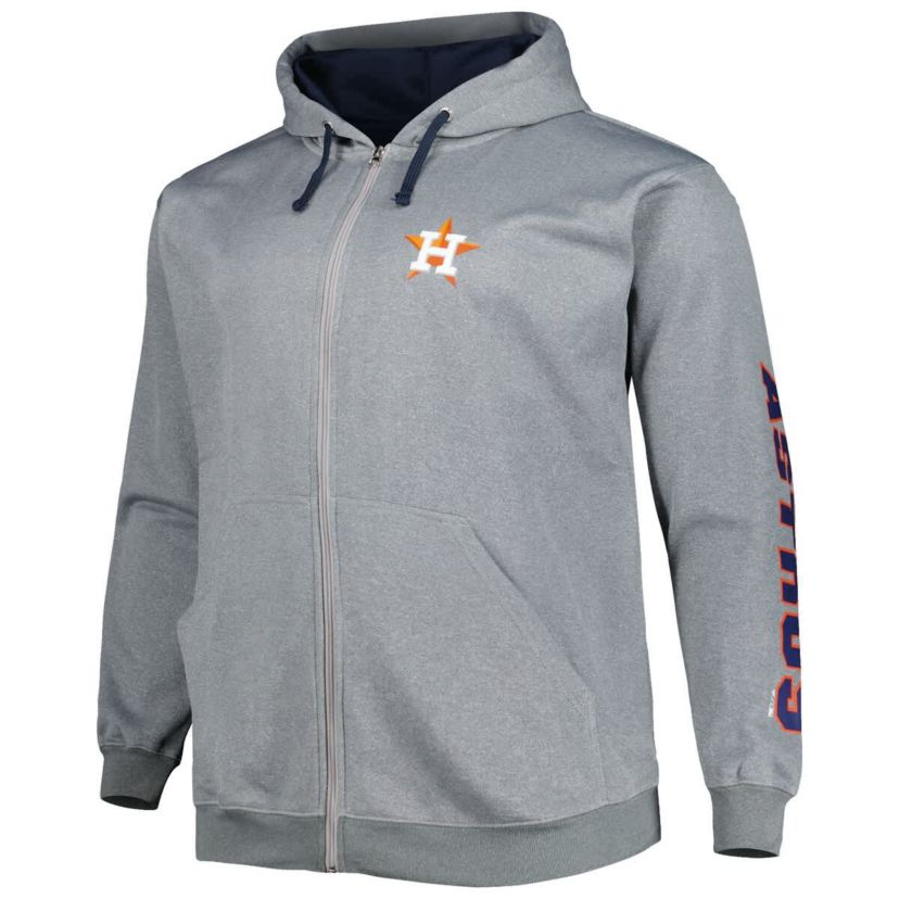 MLB Houston Astros Big & Tall Pullover Hoodie