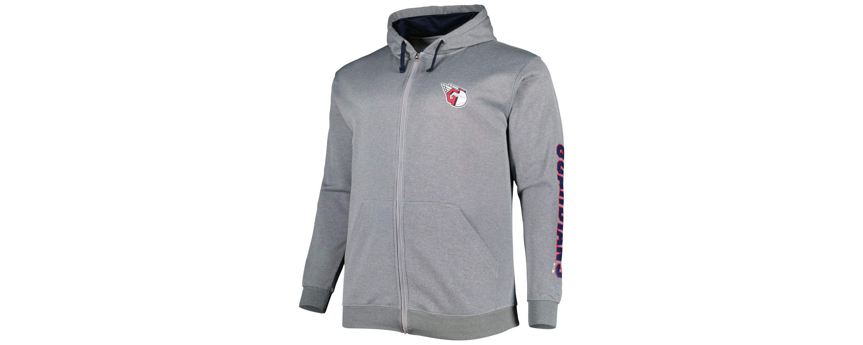 MLB Cleveland Guardians Big & Tall Pullover Hoodie