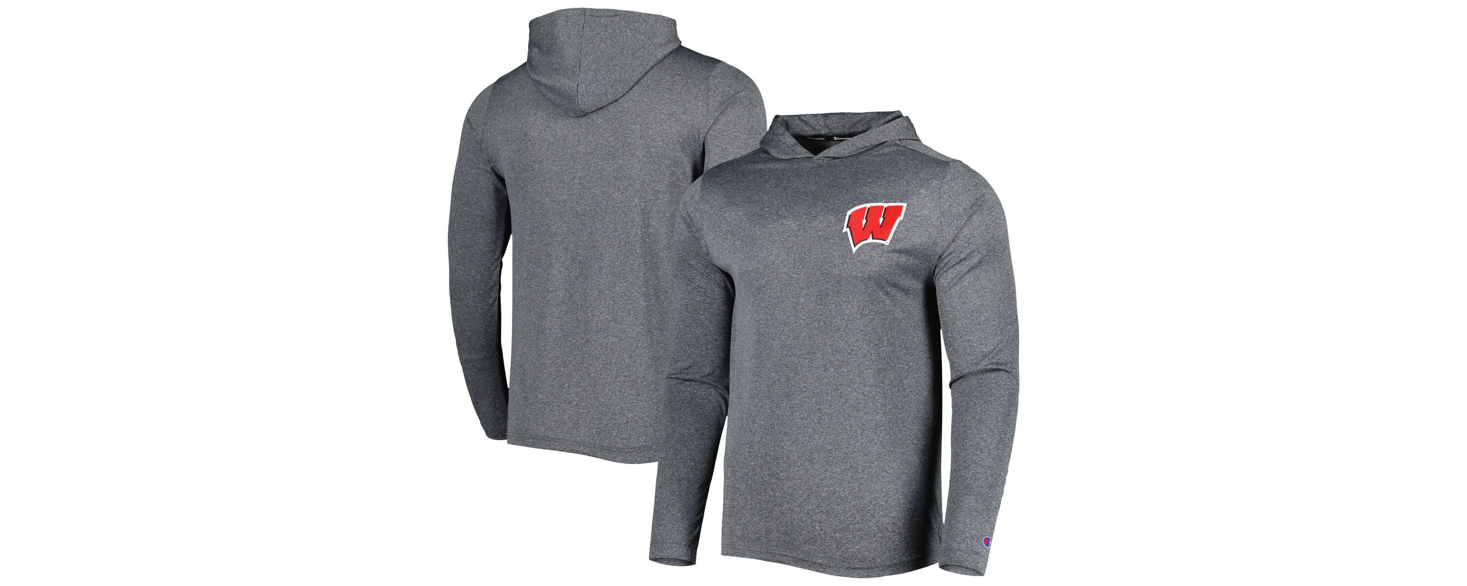 NCAA Wisconsin Badgers Hoodie Long Sleeve T-Shirt