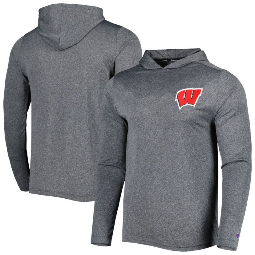 NCAA Wisconsin Badgers Hoodie Long Sleeve T-Shirt