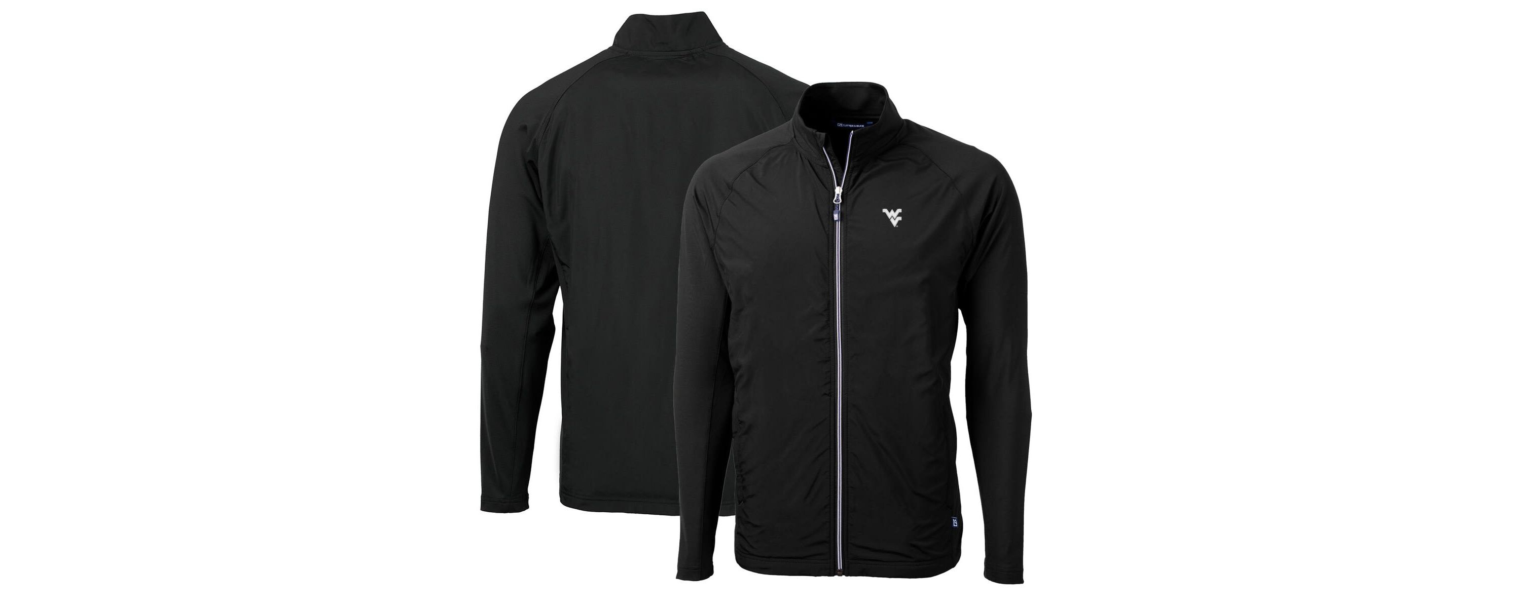 NCAA West Virginia Mountaineers Big & Tall Adapt Eco Knit Hybrid Recycled Full-Zip Jacket