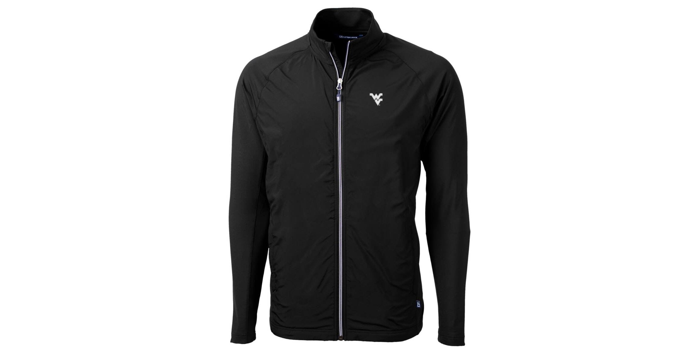 NCAA West Virginia Mountaineers Big & Tall Adapt Eco Knit Hybrid Recycled Full-Zip Jacket