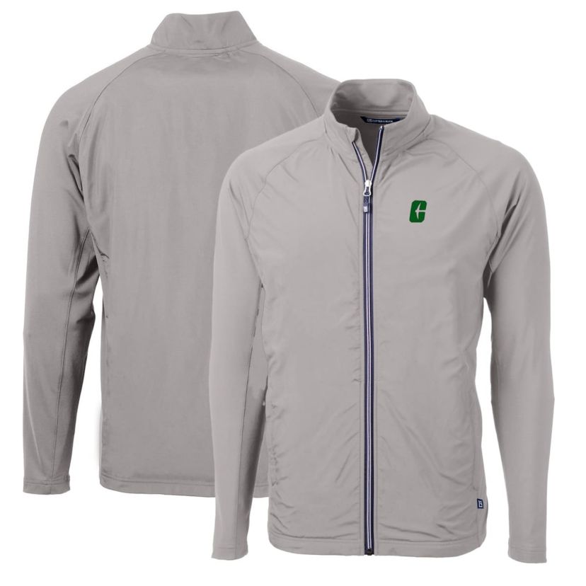 NCAA Charlotte 49ers Big & Tall Adapt Eco Knit Hybrid Recycled Full-Zip Jacket