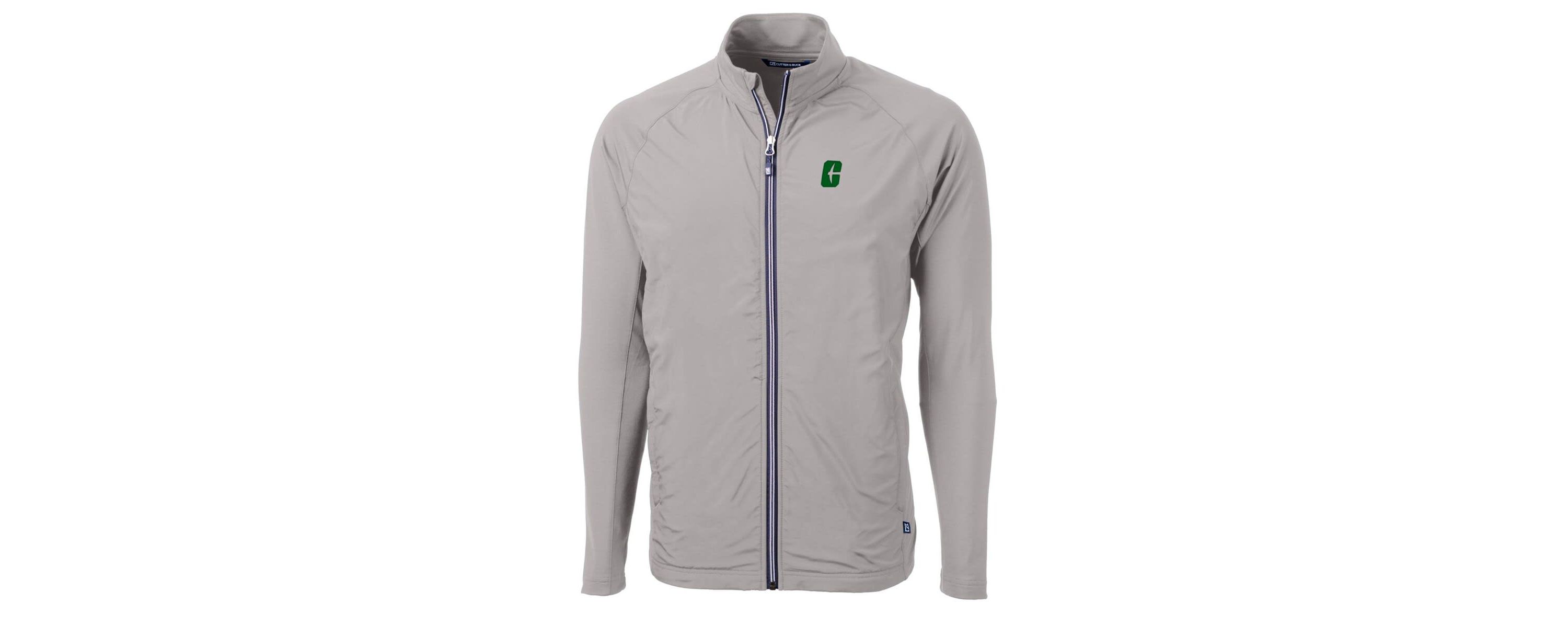 NCAA Charlotte 49ers Big & Tall Adapt Eco Knit Hybrid Recycled Full-Zip Jacket