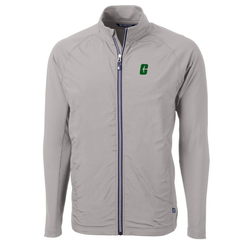 NCAA Charlotte 49ers Big & Tall Adapt Eco Knit Hybrid Recycled Full-Zip Jacket