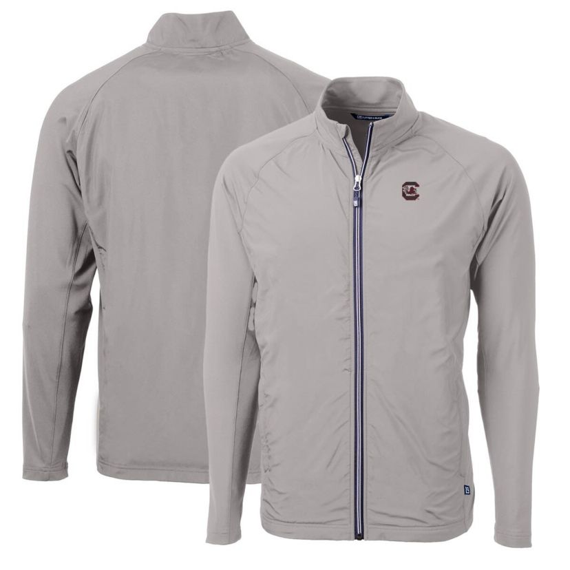 NCAA South Carolina Gamecocks Big & Tall Adapt Eco Knit Hybrid Recycled Full-Zip Jacket