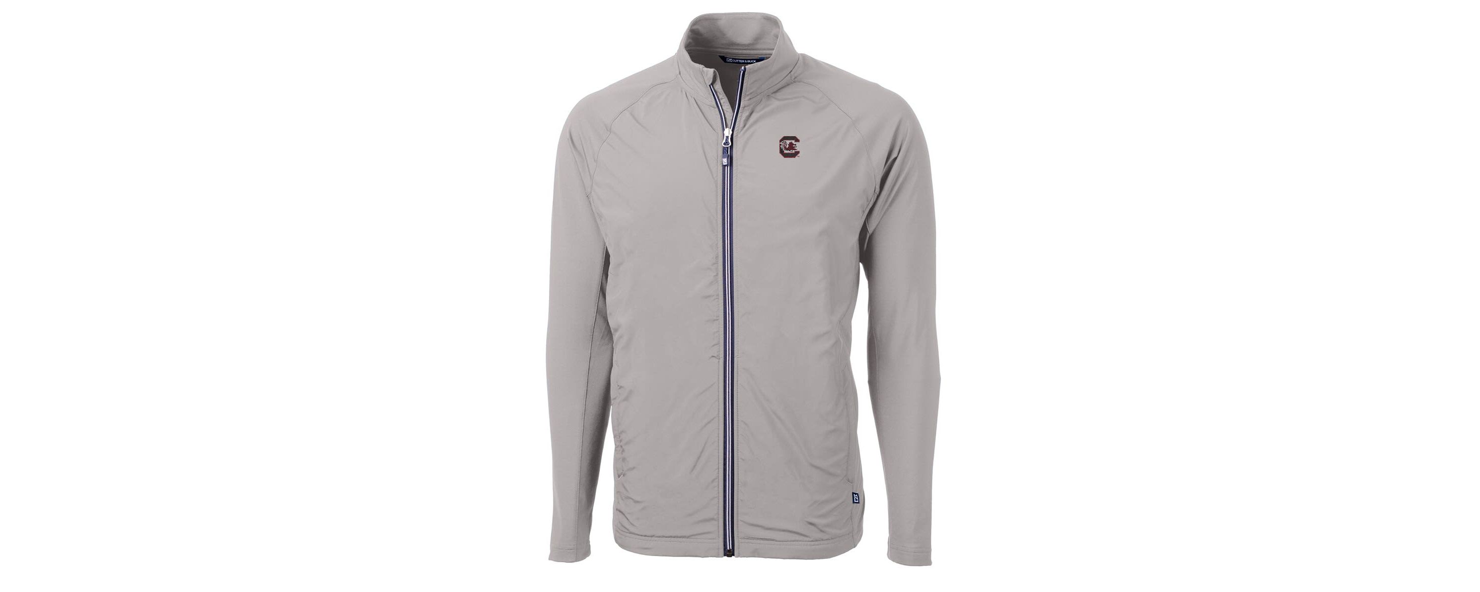NCAA South Carolina Gamecocks Big & Tall Adapt Eco Knit Hybrid Recycled Full-Zip Jacket