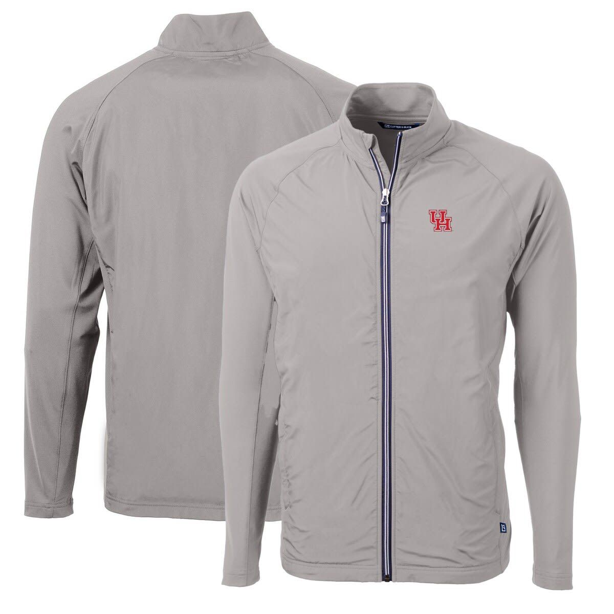 NCAA Houston Cougars Big & Tall Adapt Eco Knit Hybrid Recycled Full-Zip Jacket