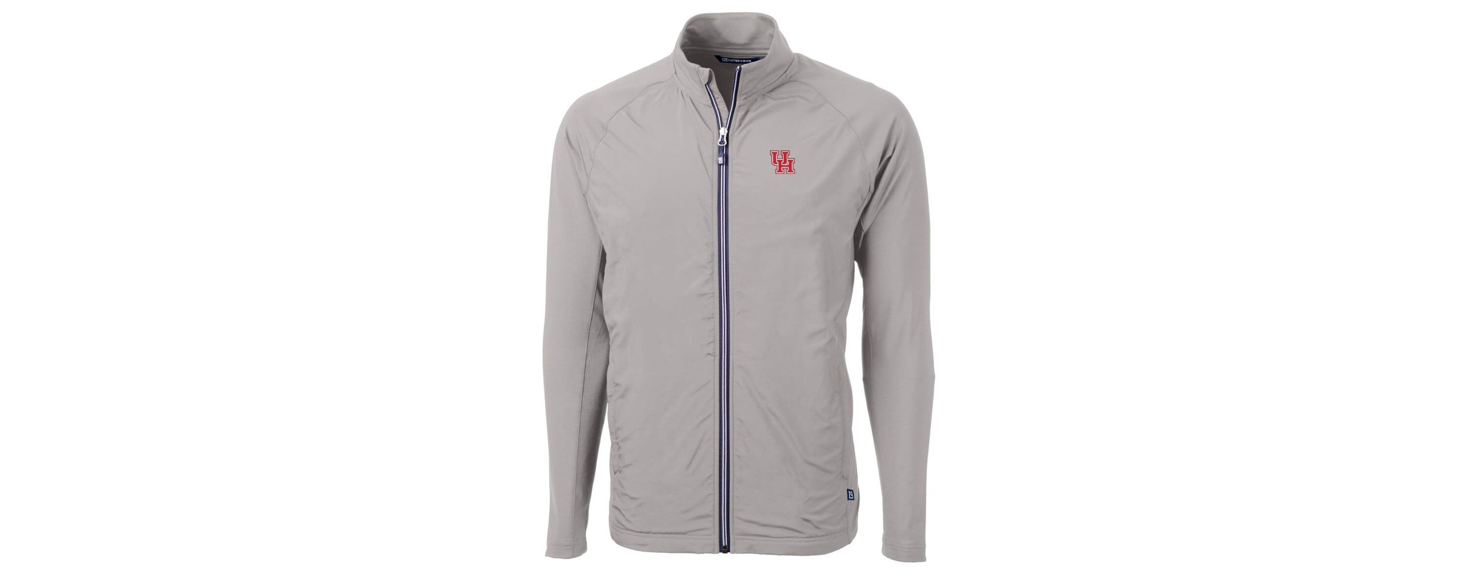NCAA Houston Cougars Big & Tall Adapt Eco Knit Hybrid Recycled Full-Zip Jacket